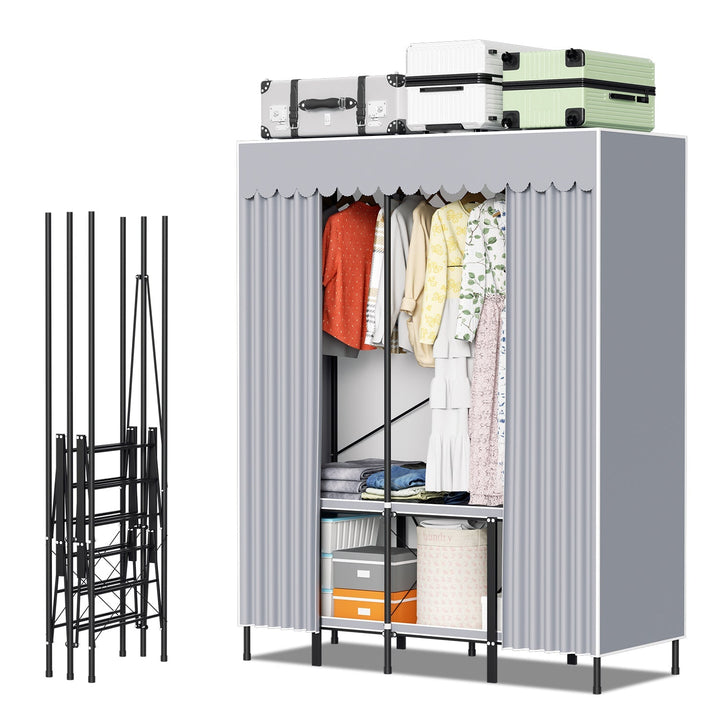 Foldable wardrobe bedroom cabinet | Stornfield