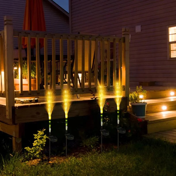 Solar-powered LED garden torch – Decorative outdoor light for pathways and gardens | Stornfield