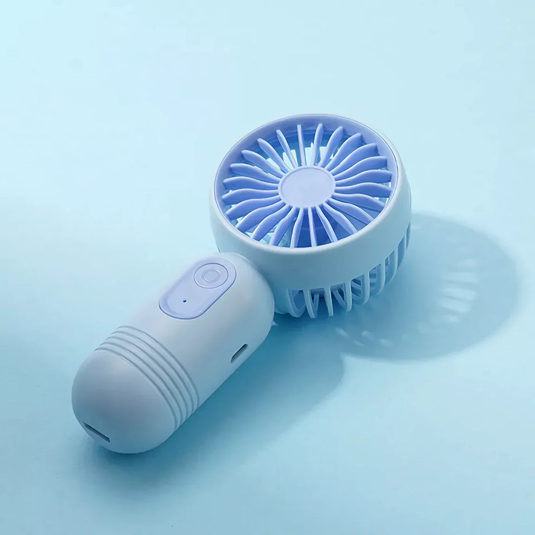USB Rechargeable Mini Portable Fan With 3 Speeds | Stornfield
