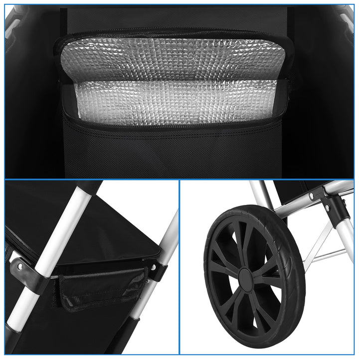 Shopping trolley shopping roller foldable 40L | Stornfield