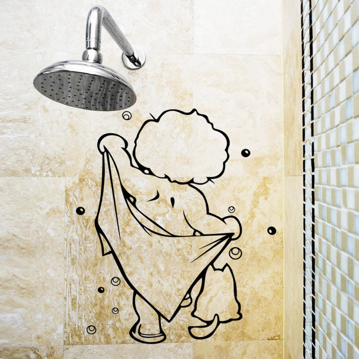 Baby Shower Bathroom Wall Stickers | Stornfield
