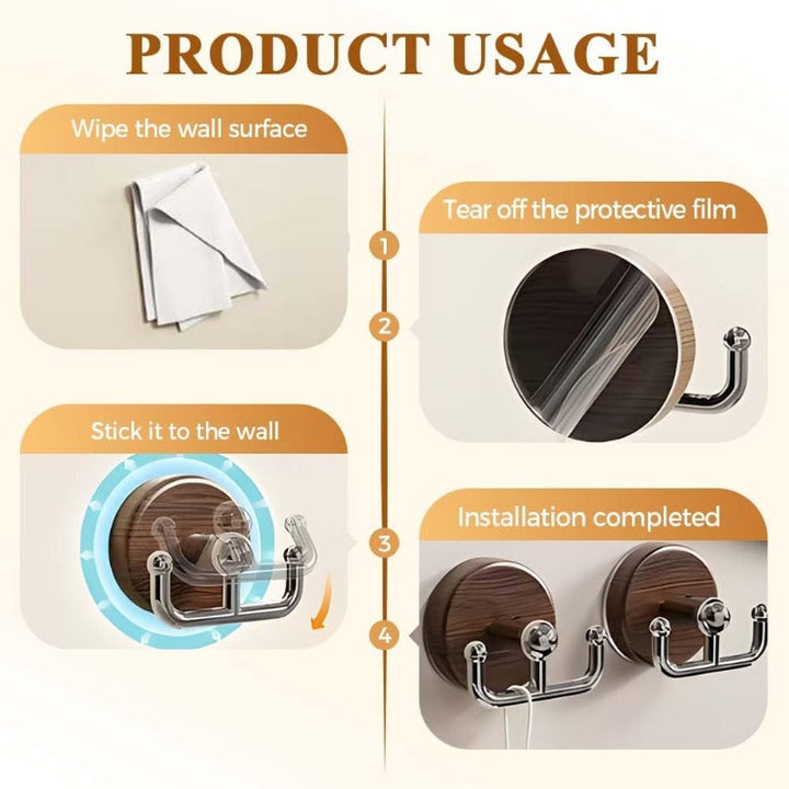 Stornfield Suction Cup Wreath Hanger