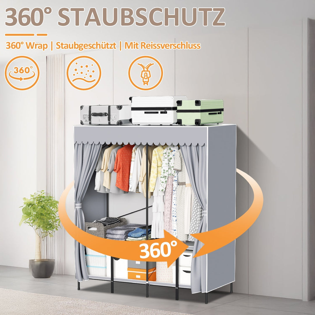 Foldable wardrobe bedroom cabinet | Stornfield