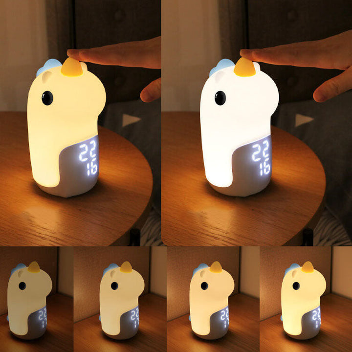 Stornfield | Unilora DreamLight Alarm Clock | Unicorn Design | Timer & LED Night Light | Nursery Decor