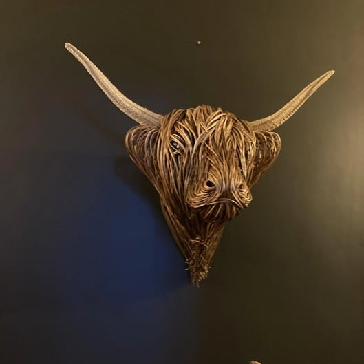 Stornfield | Cow Wall Sculpture – Bowie