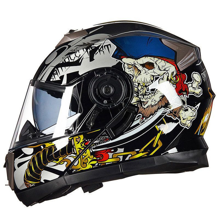 Full-Face Motorcycle Helmet with Advanced Ventilation Stornfield