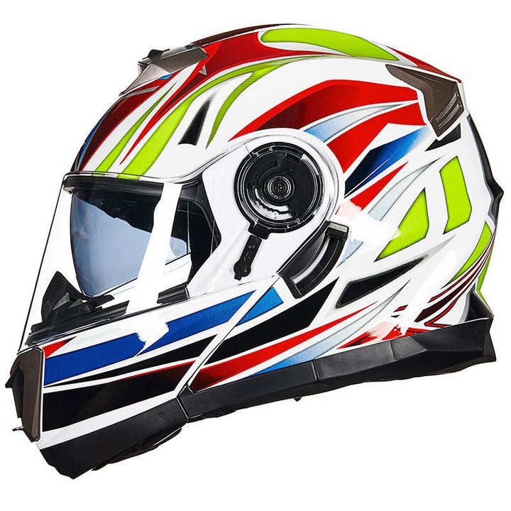 Full-Face Motorcycle Helmet with Advanced Ventilation Stornfield