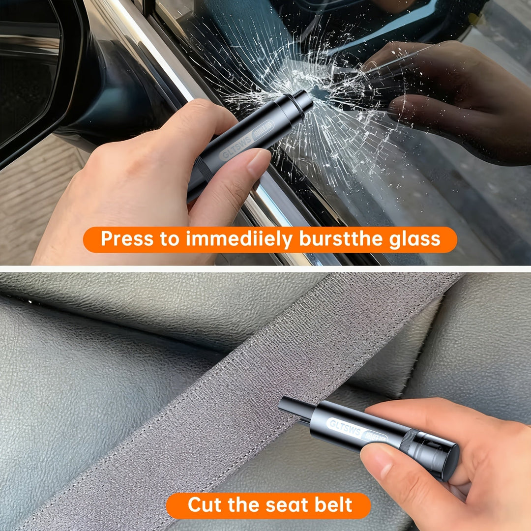 Car Emergency Rescue Hammer with Seatbelt Cutter | Stornfield