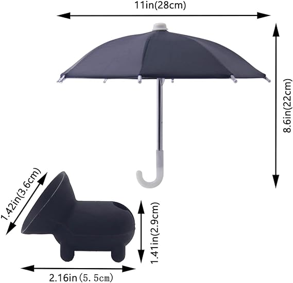 Phone Umbrella Suction Cup Stand for Sun | Stornfield
