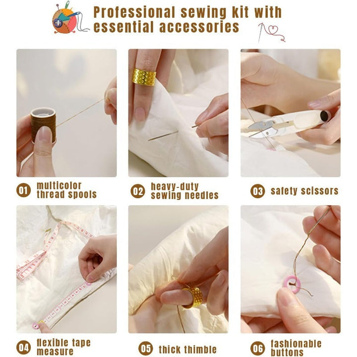 Magnetic Two-Layer Sewing Kit Stornfield