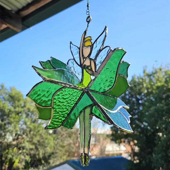 GraceSpin - Elegant Stained Glass Spinner Stornfield