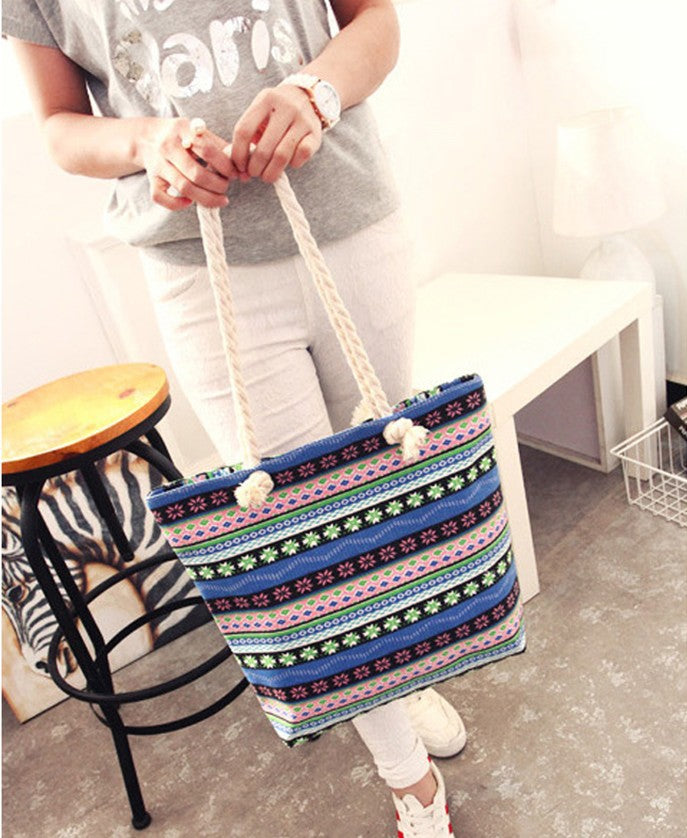 Large Beach Bag Made of Durable Cotton Material Stornfield
