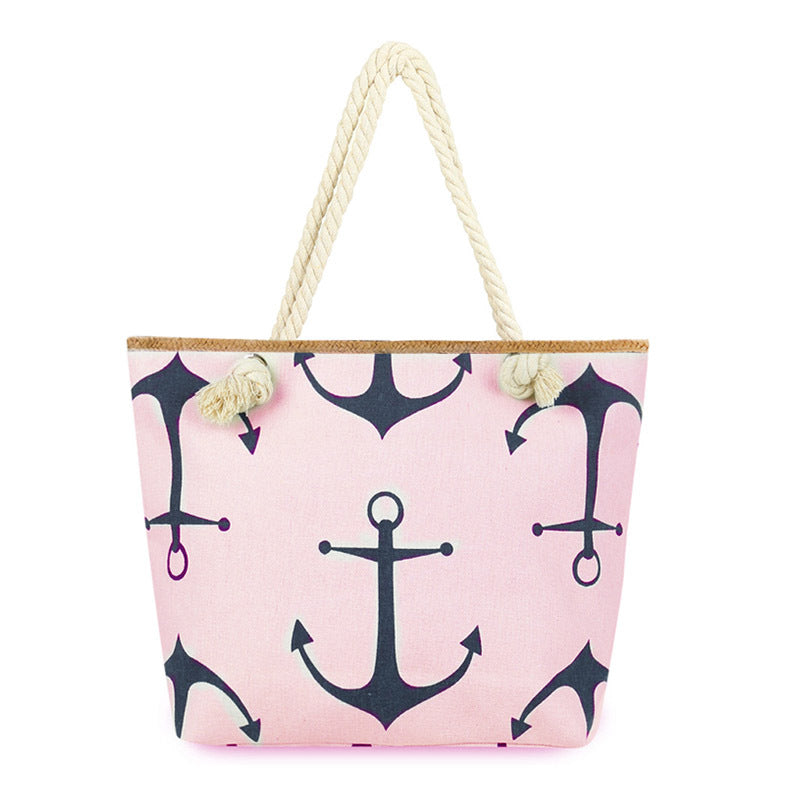 Beach bag with maritime anchor design Stornfield