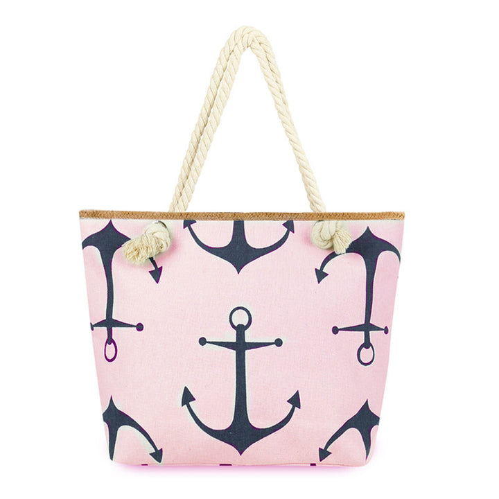 Beach bag with maritime anchor design Stornfield