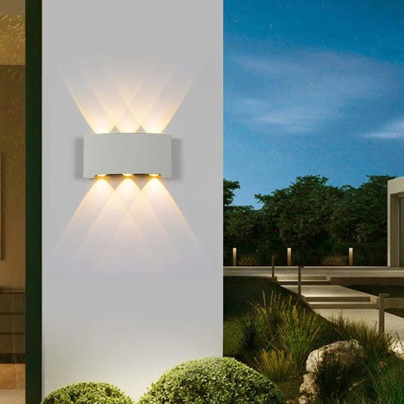 Stornfield | Wall Light Modern White LED Waterproof Lamp