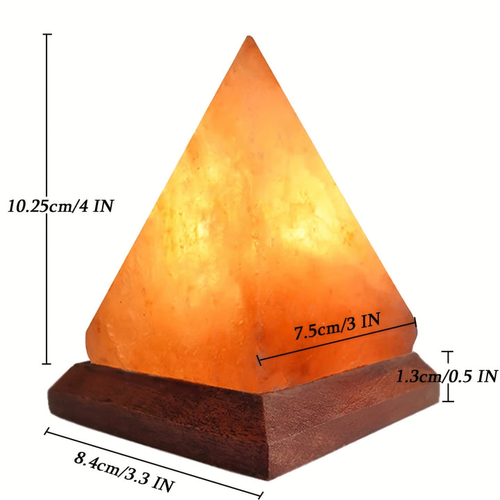 Stornfield | Salt Lamp - Handcrafted Himalayan Salt Lamp with 8 Color Changing LED, USB Powered