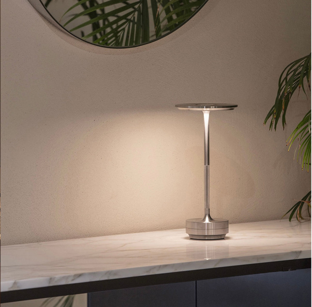 ClarityGlow Luxury Edition | Wireless LED Table Lamp | Stornfield