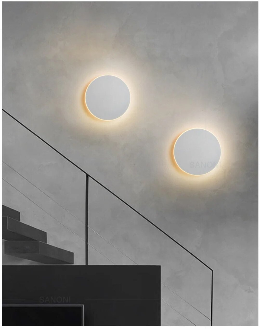 Stornfield | Sleeksphere - Round LED Wall Sconce