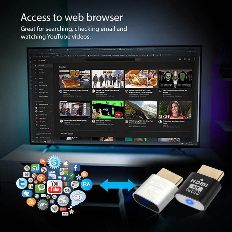Stornfield | TV Streaming Device - Receive all channels for free - No monthly fees