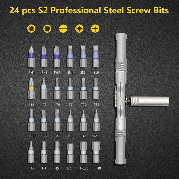 Ratchet 24-in-1 Screwdriver Set | Stornfield