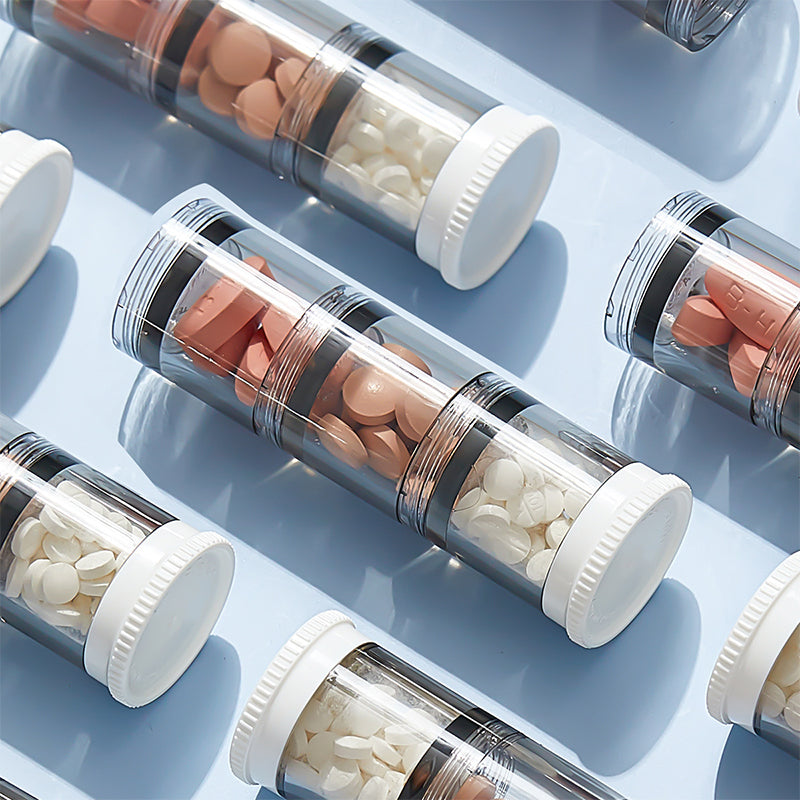 High-Capacity Portable Weekly Pill Organizer | Stornfield