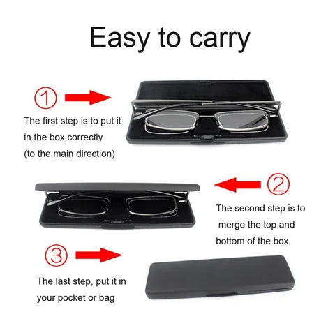 Stornfield | Compact Mens & Ladies Folding Reading Glasses
