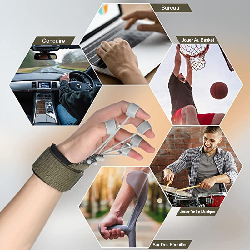 Silicone finger exercise trainer | Stornfield