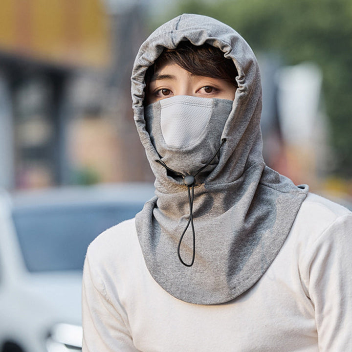 Hooded Face Mask with Neck Warmer for Cycling | Stornfield