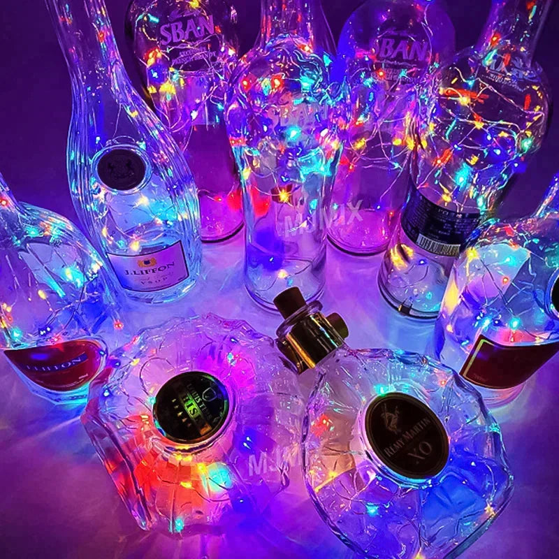 LED Wine Bottle Lights Cork Night Light DIY Decor Lift - Piece | Stornfield