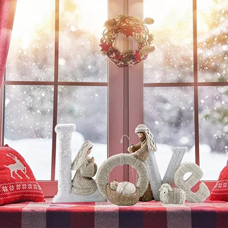 Handcrafts Family Nativity Statue | Stornfield