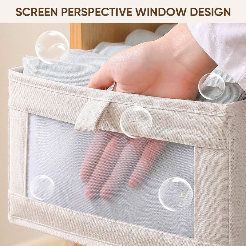 Visual Window Cotton and Linen Storage Box | Stornfield
