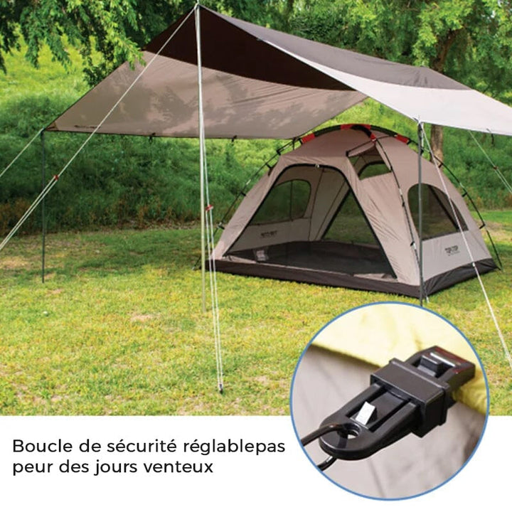 Robust and adjustable locking handle for tarpaulin and shade cloth | Stornfield