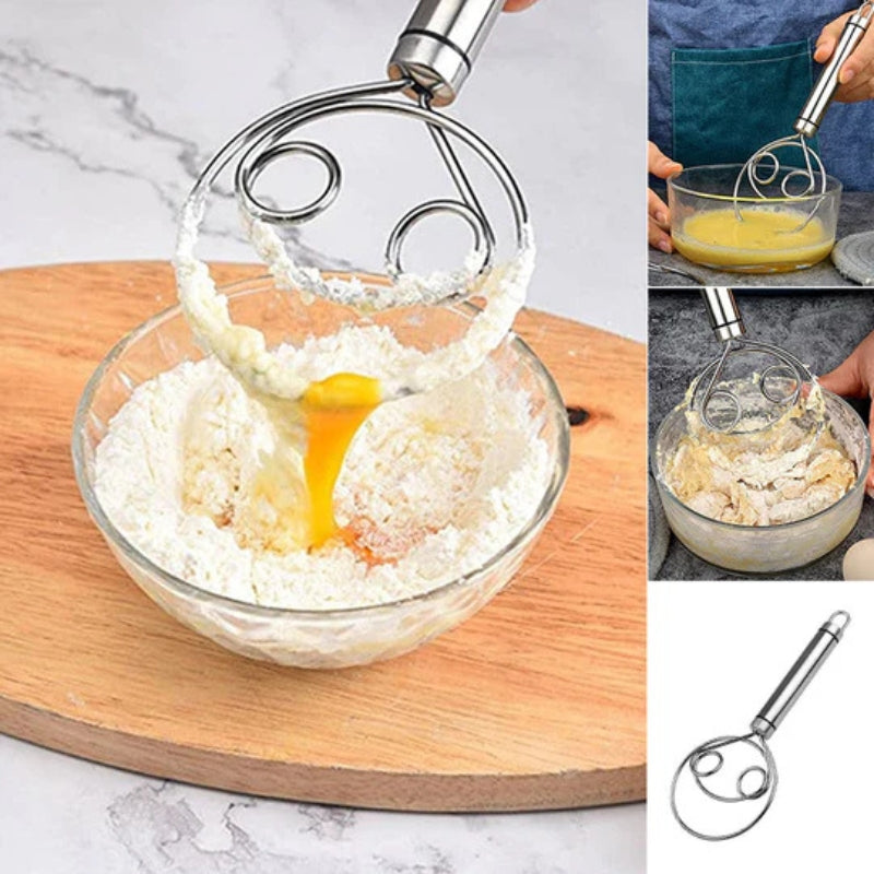 Professional Danish dough whisk for effortless mixing Stornfield