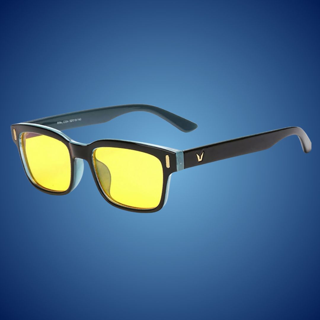 EyeShield Pro Blue Light Blocking Computer Glasses | With UV Protection - Reduces Eye Strain - Improves Sleep Quality - Relieves Eye Fatigue Stornfield