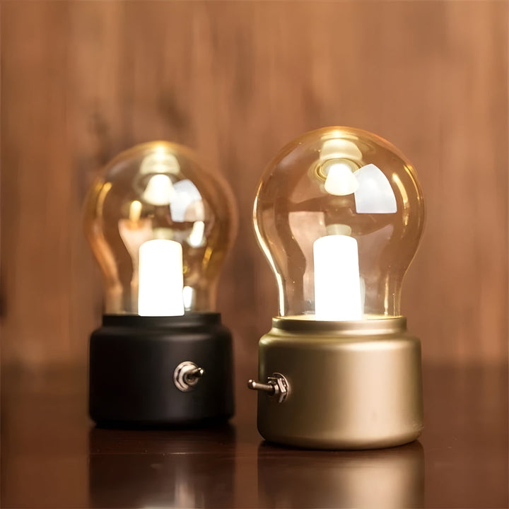 Portable Retro Table Lamp - LumiRetro | Stornfield