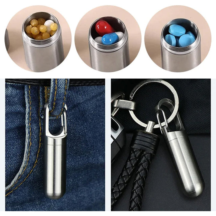 Stornfield | Stainless Steel Pill Organizer