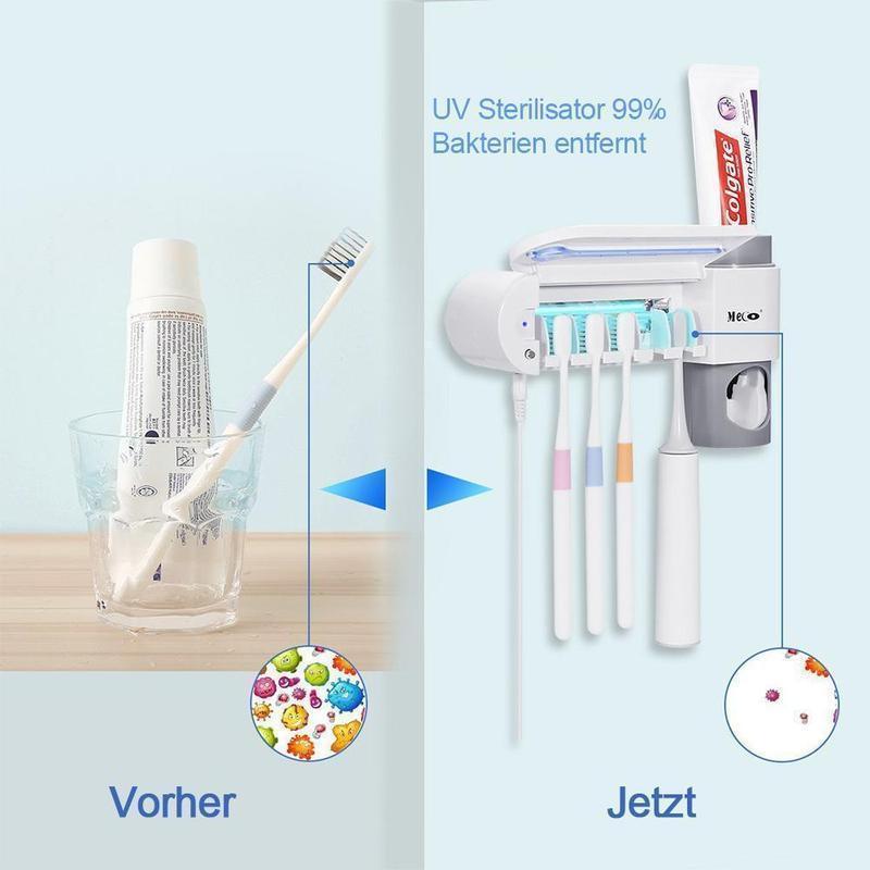 2-in-1 Disinfection Toothbrush Holder | Stornfield