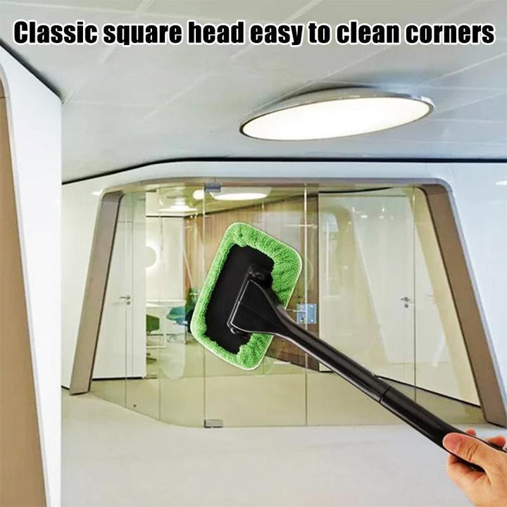 Microfiber cleaner with 2 reusable microfiber caps | Stornfield