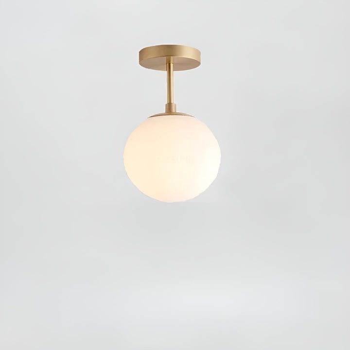 LED ceiling light made of glass – Nordic design | For living & bedroom | Stornfield