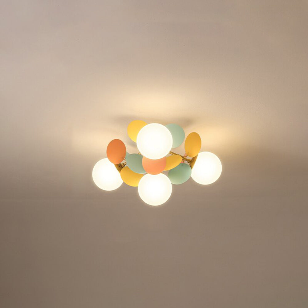 Stornfield | Floral Chandelier Living Room