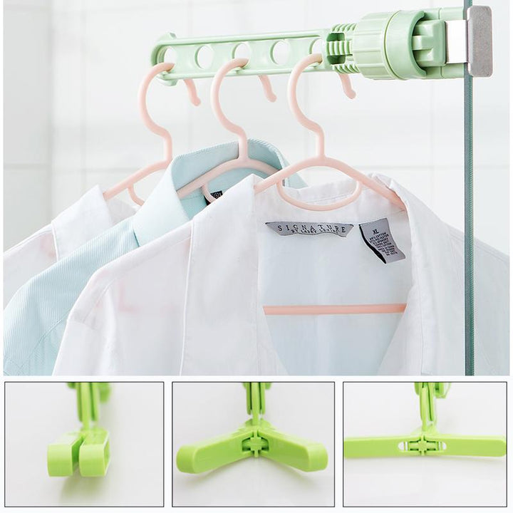 Folding Wall Mount Clothes Hanger | Stornfield