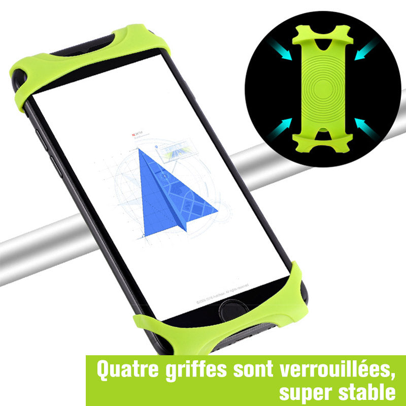 Universal Silicone Bicycle Phone Mount, Anti-Slip, Adjustable | Stornfield