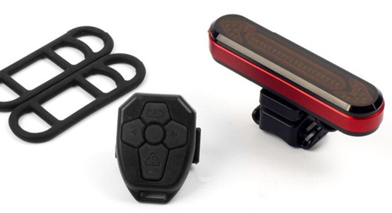 Stornfield | Wireless Remote Control Bicycle Steering Taillight, with Turn Signal, Brake Light and Flashing Warning Light, for Safe Cycling