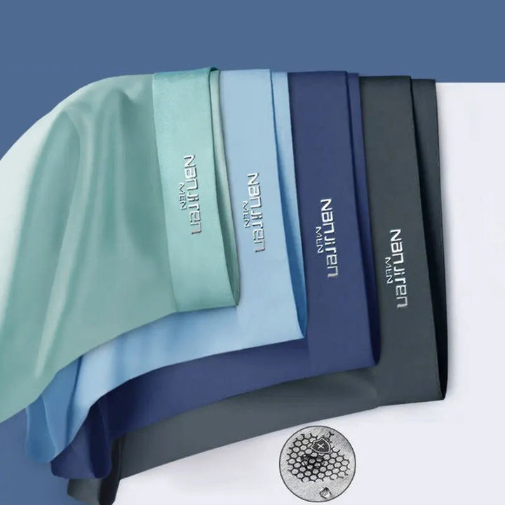 CoolSilk 4-piece ice silk boxers with graphene technology | Stornfield