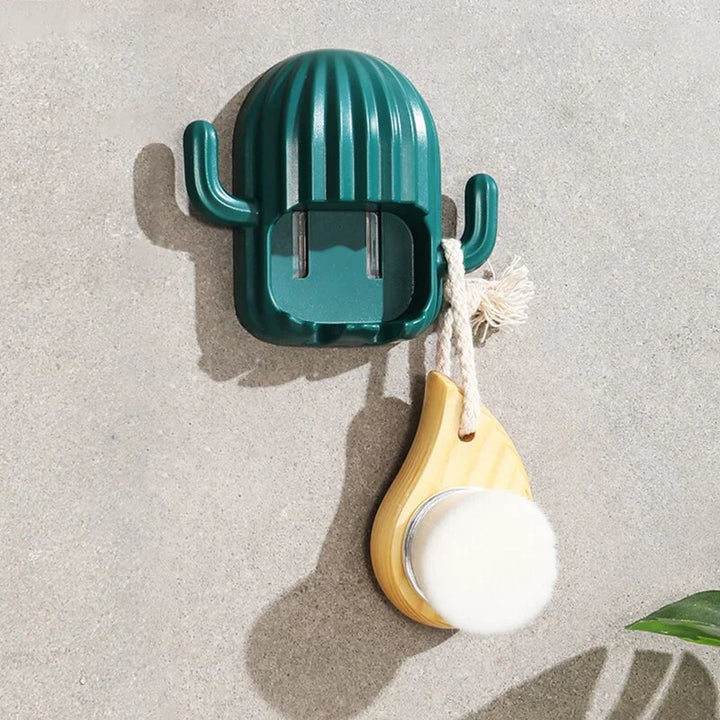Wall Toothbrush Holder Cactus Shape Stornfield