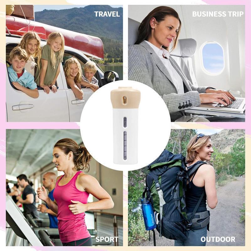 4-in-1 Lotion Shampoo Gel Travel Dispenser | Stornfield