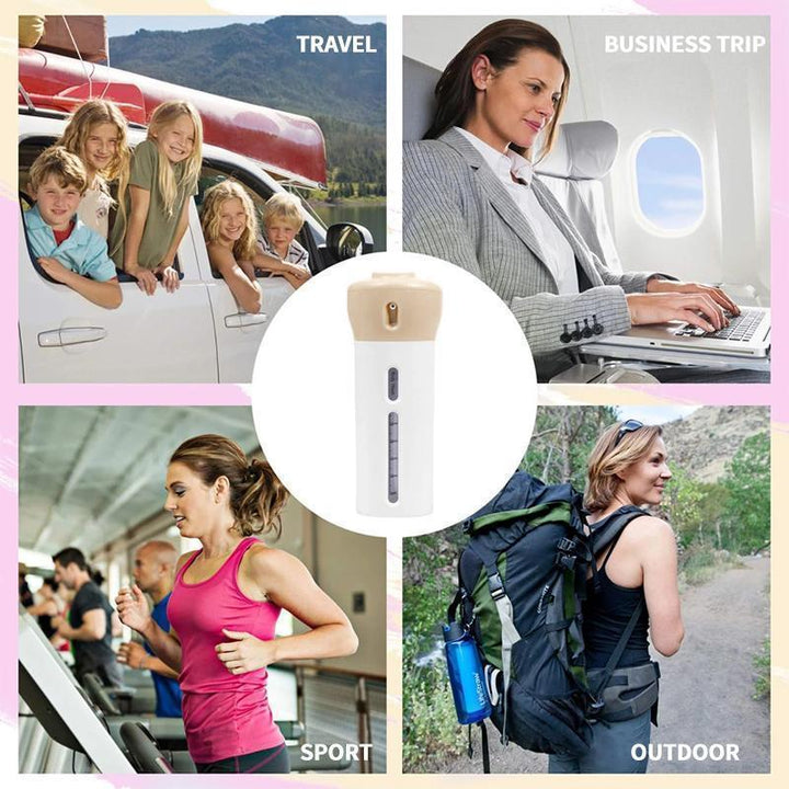 4-in-1 Lotion Shampoo Gel Travel Dispenser | Stornfield