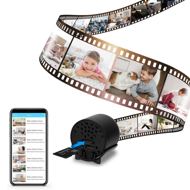 Stornfield | Caméra de sécurité intérieure Mini-Wifi sans fil