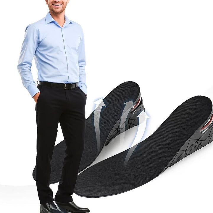 Heelsure | Heel Lift Inserts – Adjustable Height – Breathable Gel Cushioning – Discreet Comfort for Work, Sports, or Everyday Wear Stornfield