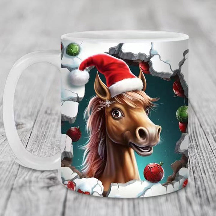 Christmas Animal Pattern Mug | Stornfield